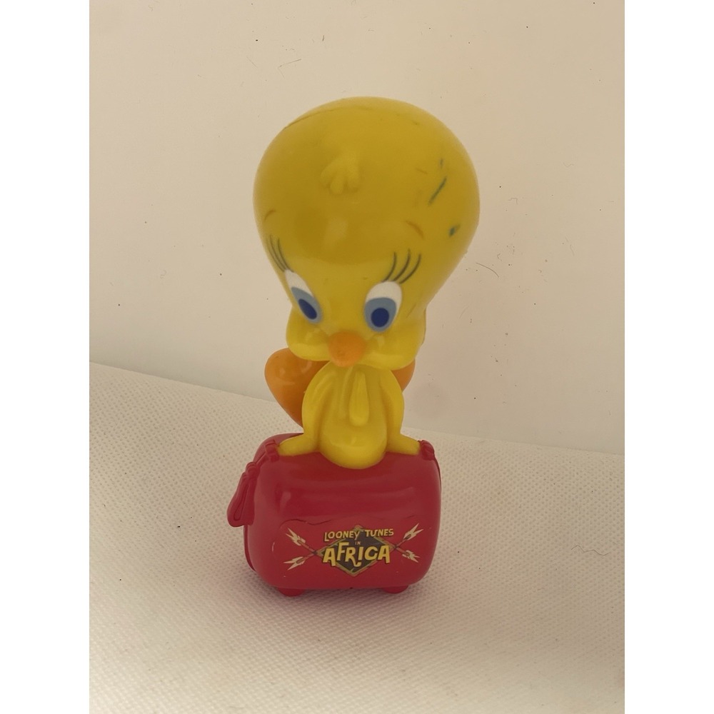 Plastic Tweety Bird Bobblehead Looney‎ Tunes Back In Action Africa Warner Bros.